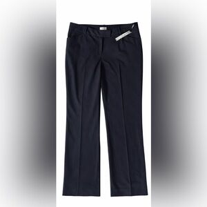 Tahari Arthur S. Levine NWT Black Pinstripe Wide Leg Dress Pants Size 16